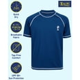 thumbnail image 3 of iXtreme Boys Rash Guard - 2 Pack Quick Dry UPF 50+ Sun Protection Swim Shirt for Boys (4-18), 3 of 7