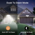 thumbnail image 4 of Dinheiro Outdoor Security Lights with Motion Sensor, 1600LM LED Flood Light with PIR, Dual Cool White Mains Powered Outdoor Security Lights, Outdoor Security Lights, 4 of 5