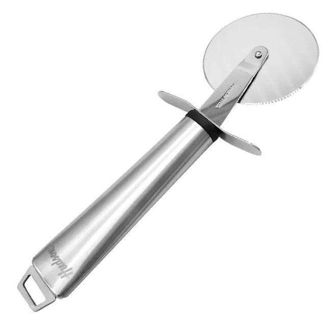 Cortador de Pizza Hudson Mango de Acero Inoxidable Rueda Corta Pizza Profesional, Utensilio de Cocina Resistente y Fácil de Limpiar