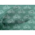 thumbnail image 4 of oneOone Cotton Poplin Fabric Dot & Bicycle Block Print Fabric BTY 42 Inch Wide, 4 of 4