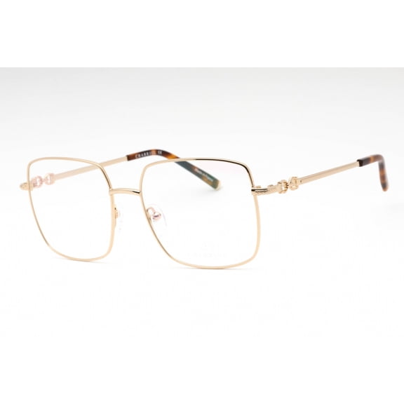 Charriol PC71071 C01 54mm Square Eyeglasses for Women's Shiny Gold Tortoise