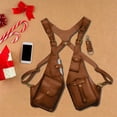 thumbnail image 3 of GRYPIT - Arnés de piel antirrobo, arnés antirrobo, bolsa de hombro doble para hombres y carteras ocultas antirrobo, 3 of 3