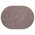 thumbnail image 3 of 4 Packs Placemats, Heat Resistant Oval Faux Leather Place Mats 11.8 x 17 Inch, Waterproof Wipeable Reversible PU Placemat for Kitchen Dining Table, Indoor & Outdoor, 3 of 9