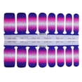 thumbnail image 1 of Nail Stickers Glitter Gradient Color Full Wraps Polish Stickers Decal Strips Self-Ashesive Nail Sticker Sets For Women Girls, 1 of 4