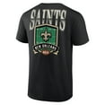 thumbnail image 3 of Men's Black New Orleans Saints Full Range T-Shirt, 3 of 3