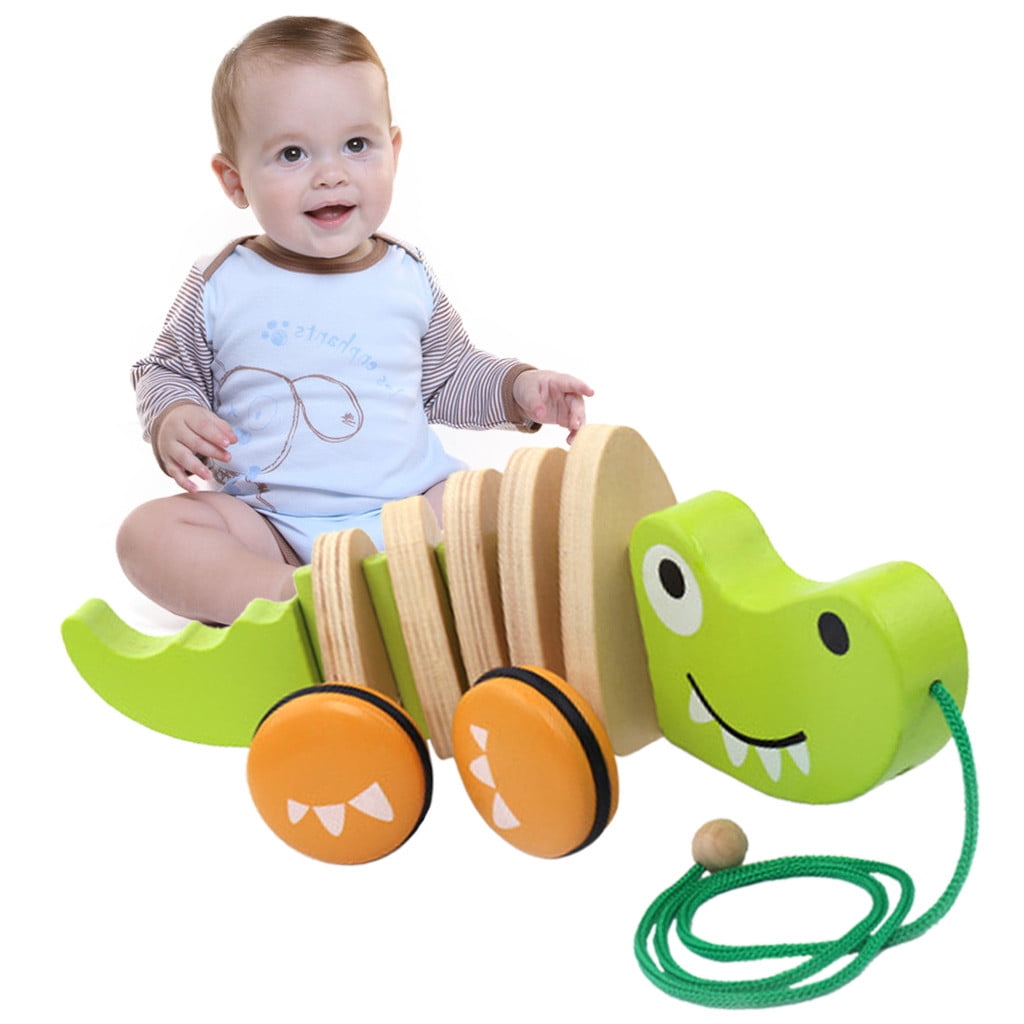 wooden push toys for 1 year old