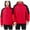 Red, variant on Winter Jackets Women Plus Size Outdoor Hiking Windbreaker Fall Warm Full Zip Jacket Hooded Fleece Ski Coats Snow Thicken Outerwear