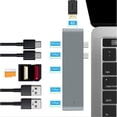 thumbnail image 4 of USB C Hub Adapter for MacBook Pro M1 / MacBook Air M1 with 3 USB 3.0 Ports and SD Card Reader, 4 of 6
