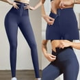 thumbnail image 3 of Bigersell Women's Yoga Pants Yoga Full Length Pants Women Yoga Pants Bubble Hip Lifting Athletic Lounge Pants Tights Solid Color Slimming Leggings Oversized Yoga Pants for Ladies, 3 of 9