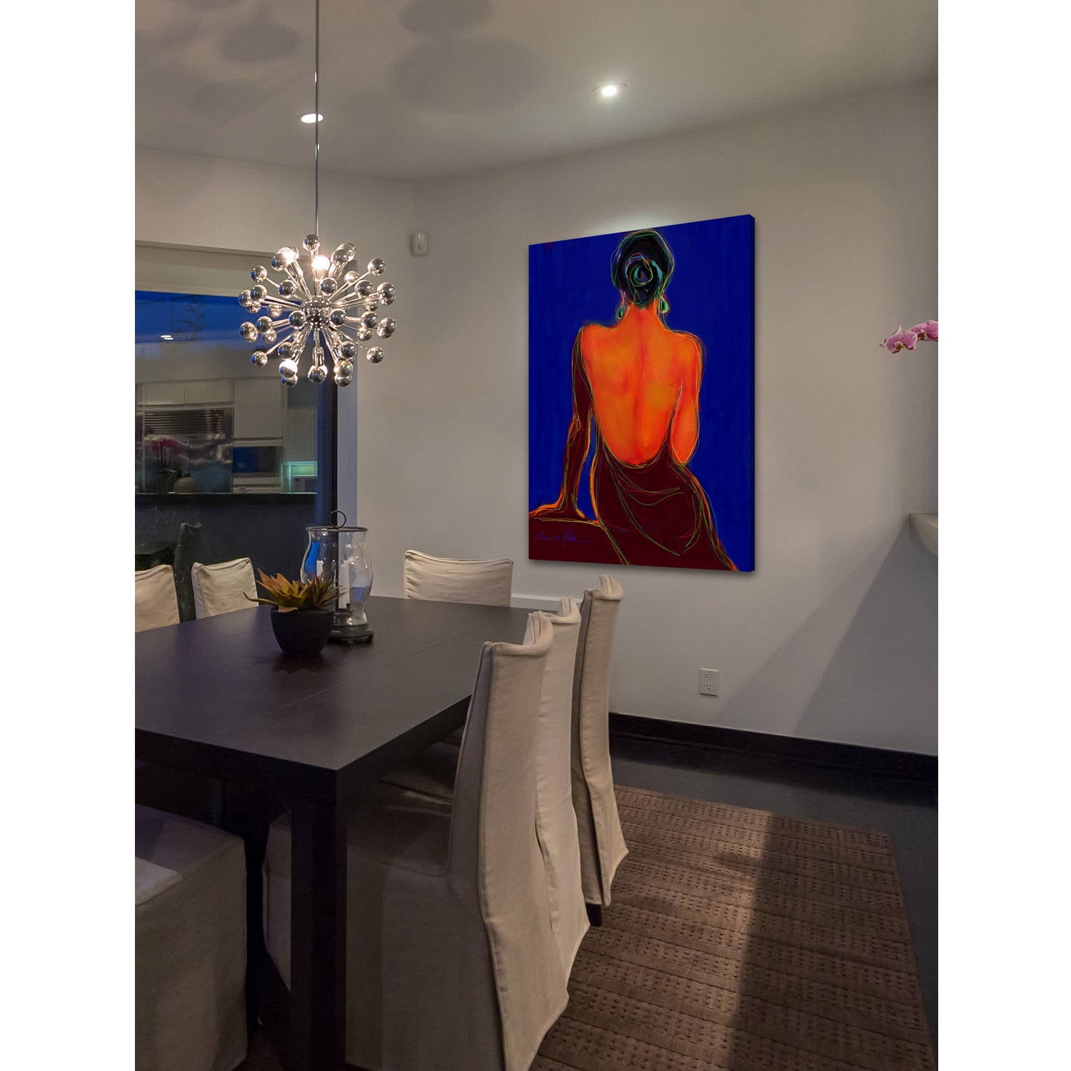 Marmont Hill "Cocktail Hour" by Arthur Pina Painting Print on Wrapped Canvas