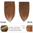 thumbnail image 5 of MY-LADY 10''-24'' 5 Clips in Human Hair Extensions Thick Real Natural Hair Pieces 100% Full Head Remy Hair 20inch #30 vivid auburn（Thin）, 5 of 8