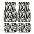 thumbnail image 1 of Fotbe Cow Skin 1 Juego de 4 Tapetes para Auto con Estampado – Alfombrillas de Goma Reforzada, Diseño Antideslizante, Protección para Todo el Año – Vehículos, Autos, Camionetas y SUVs, 1 of 7