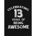 thumbnail image 2 of Exciting Tstars Unisex 13th Birthday T-Shirt - Memorable Gift for Teens - Youth Graphic Tee for Birthday Celebrations - Stylish Thirteen-Year-Old Birthday Apparel - Trendy Teenage Party Outfit, 2 of 6