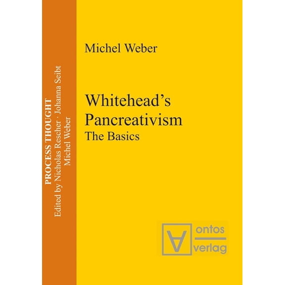 Process Thought Whitehead's Pancreativism: The Basics, Book 7, (Hardcover)
