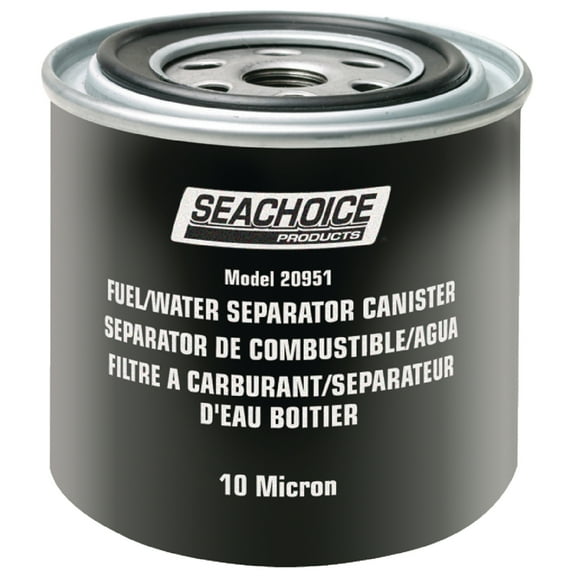 Seachoice Replacement Outboard Engine Fuel/Water Separating Canister