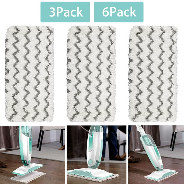 Replacement Microfiber Mop Pads Refills for Shark Steam Mop Hard Floor