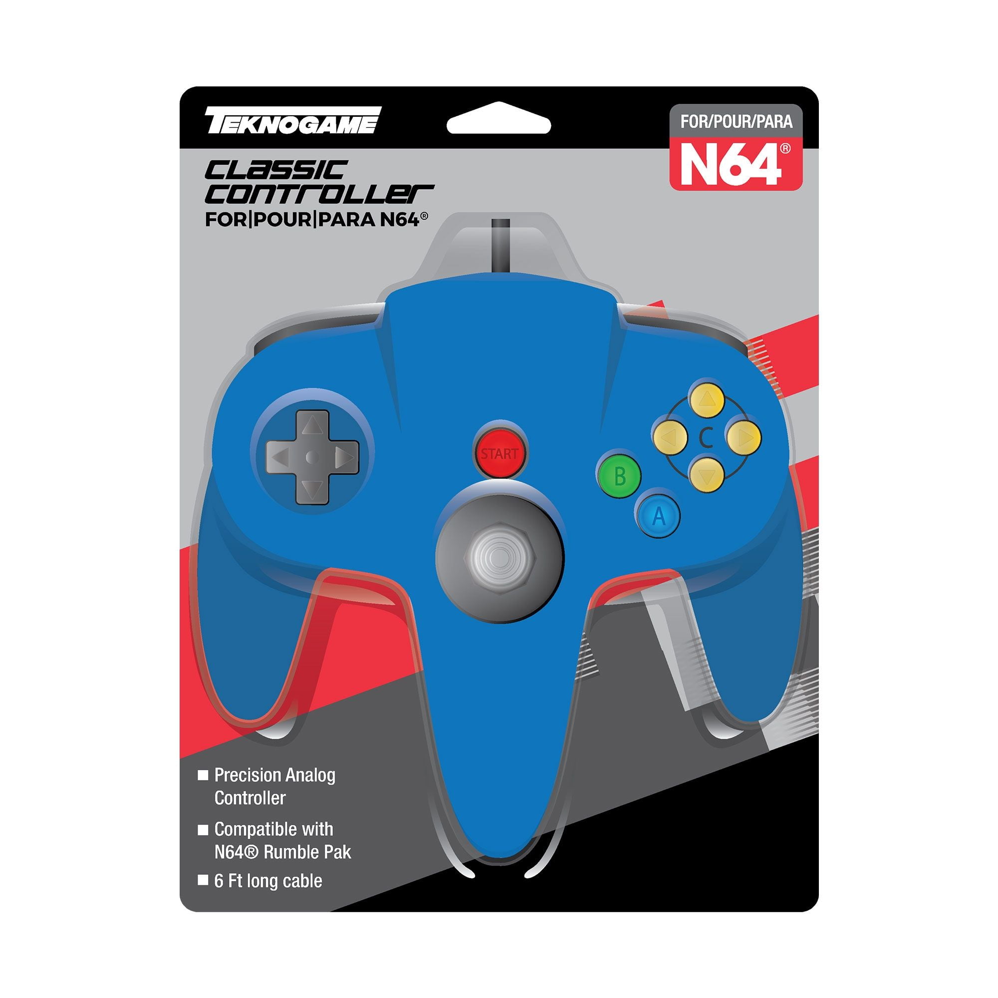 teknogame n64 controller