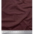 thumbnail image 1 of Soimoi Poly Georgette Fabric Geometric Shirting Print Fabric by Yard 42 Inch Wide, 1 of 1