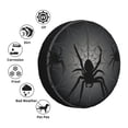 thumbnail image 4 of Naloa Black Spiders PVC Leather Spare Tire Wheel Cover for Car Truck SUV Camper Trailer Universal Fit many size14 inch, 4 of 6