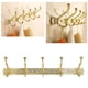 thumbnail image 3 of Perchero de Pared Dorado Percheros con 5 Ganchos Perchero de aleación de Zinc Montaje en Pared para Dormitorio Baño Armario Cocina Despensa Y Garaje 52x12 Cm ANGGREK Otros, 3 of 8