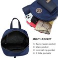 thumbnail image 3 of MKP Women Nylon Mini Backpack Handbags Lightweight Anti-theft Travel Waterproof Shoulder Purse, 3 of 6