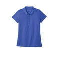thumbnail image 3 of Port Authority  Ladies SuperPro React  Polo. LK810 - 3XL True Royal, 3 of 4