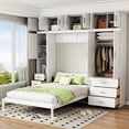 thumbnail image 2 of Full Size | Foldable Bed with Wardrobe Storage | Studio Apartment, 2 of 2