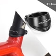 thumbnail image 2 of Abrazadera de sillín de bicicleta kusrkot poste de montaje BMX de bloqueo plegable Ancho negro 318 mm, 2 of 8