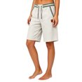 thumbnail image 2 of Tqcoqu Women's Linen Blend Straight Leg Casual Shorts with Pockets,Vacation Beach Drawstring Waist Comfy Shorts,2026 Spring Summer Trendy Clothes,Beige Women's S-XXXL, 2 of 7