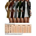 thumbnail image 4 of Bellella Manteau Cardigan pour Femmes, Veste à Manches Longues, Ouvert, Noir m, 4 of 4