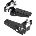 thumbnail image 4 of Piezas de bicicleta de motocicleta de acero, marco de pedal plegable (1 par, negro), 4 of 5