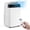 White top cover, variant on 12000 BTU Portable Air Conditioner with LCD Display Remote Control,Cooling Up to 550 sq.ft.3 in 1 AC Cooling,Dehumidifier,Fan for Bedroom,Office