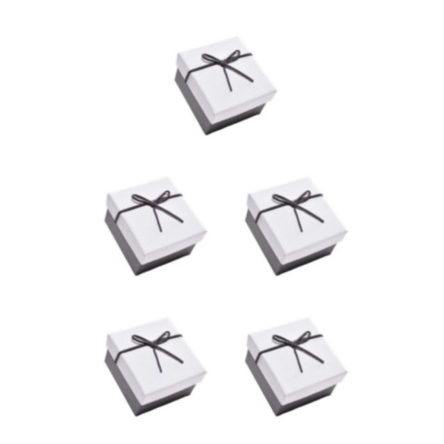 Caja de papel de almacenamiento Minnieouse para collar organizador colgante
