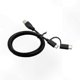 thumbnail image 2 of Smartphone to Printer Data Cable Micro USB Type C USB-B Adapter Connection Solution for OTG Devices, 2 of 5