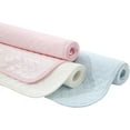 thumbnail image 2 of Tapis Pipi Lavables et Réutilisables pour Chiens / TG (39 Pouces x 31 Pouces) Lot de 2 Bleu, Rose / 100 % Imperméables et Très Absorbants / Grands Tapis Antidérapants pour Chiots / Solution d'Entraînement des Animaux et d'Apprentissage de la Propreté / Solution pour Incontinence et Mise Bas, 2 of 5