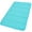 Turquoise Blue, variant on PiccoCasa Bath Mat Memory Foam Bath Rugs for Bathroom, Blue 32" x 20"/80 x 50cm(L*W)