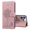 Rosegold, variant on ELEHOLD Case for iPhone 13 Pro Max, Premium PU Leather Wallet Flip Case Folio Cover with Card Holder Kickstand,Red