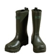 thumbnail image 7 of KEVCHE Womens Mid-Calf Rain Boots with Thick Non-Slip Sole, Waterproof Outdoor Commuting Shoes for Wet Weather, Durable Lightweight Rubber Booties for All-Day Wear, 7 of 7