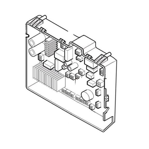 LG APPLIANCES EBR80360712 WASHER ELECTRONIC CONTROL BOARD MAIN - OEM PART