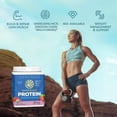 thumbnail image 5 of Sunwarrior Vegan Protein Powder for Women and Men, Warrior Blend, Maple Toast, 1.65 lbs, 5 of 8