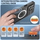 thumbnail image 5 of Funda impermeable Ezanmull para iPhone 16 Pro Max negra de 6.9", 5 of 7