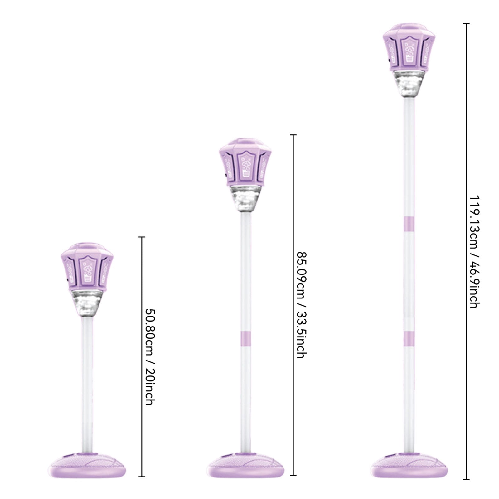Remote Control Bubble Machine Bubble Machine with Light Vertical Bubble Maker for Birthday Outdoor Wedding Party Interactive Street Light Shaped