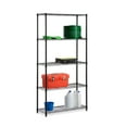 thumbnail image 3 of Honey-Can-Do 5-Tier Heavy-Duty Adjustable Shelving Unit With 350-lb Shelf Capacity, Black,Shelves & Shelf Units Black,Steel, 3 of 10