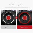 thumbnail image 5 of Car Steering Wheel Center Frame Ring Cover for 500 2008-2023(B), 5 of 5