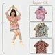 thumbnail image 2 of Camisa Sanrio Hello Kitty con estampado de dibujos animados Kawaii de manga corta, Top informal Retro a la moda para mujer Y2K Sweet Girl de verano, 2 of 4