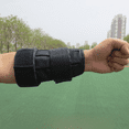 thumbnail image 1 of Bolsa de arena para muñeca con placa de acero ajustable con soporte de peso para correr, bloque de plomo, bolsa de arena para muñeca, fuerza para muñeca, atadura de mano invisible, 1 of 1