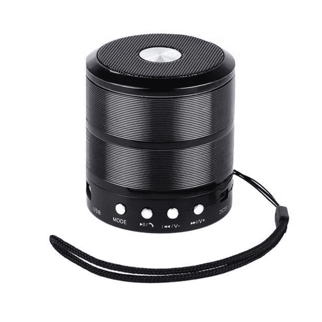 Altavoz bocina bluetooh para celular negro