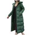 thumbnail image 2 of Puntoco Abrigo De Mujer Moda De Mujer Abrigo Largo De Invierno Con Capucha Mantener Caliente Algodón Manga Larga Autocultivo Liquidación De Navidad Puntoco  Puntoco-3136, 2 of 6