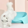 thumbnail image 3 of Durable Eco-Friendly Durable Plastic Cat Litter Box , Open Cats Litter Tray Fits All Cats, 3 of 5