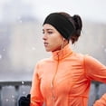thumbnail image 2 of BR Diadema para deportes de invierno con protectores para los oídos, juego de 2 piezas, diadema antisudor para correr y trotar para hombres y mujeres, 2 of 5
